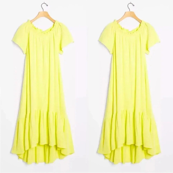 NWT! ANTHOLOGIE Maeve Selah High-Low Maxi Dress - Picture 5 of 9